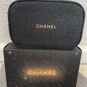 Chanel Holiday edition makeup/crossbody bag